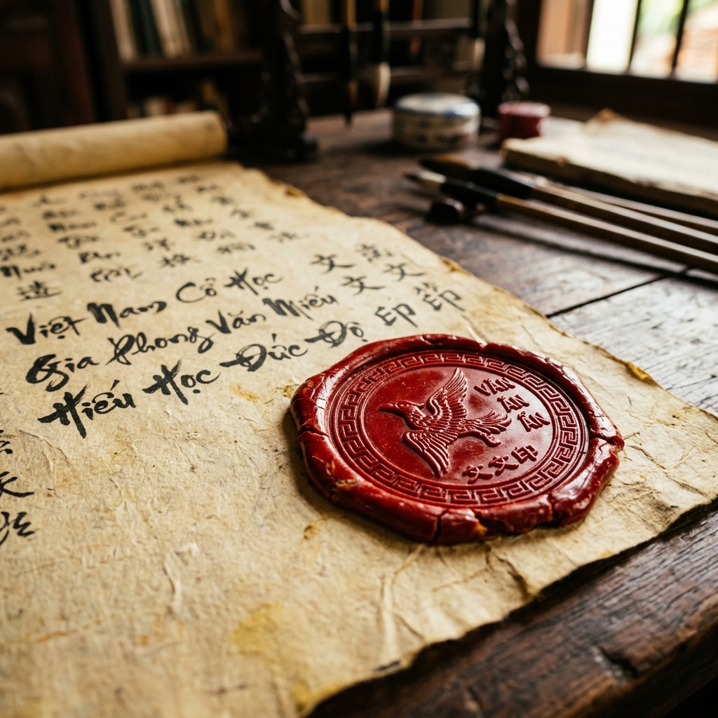 Con dấu đỏ Họ tộc Việt